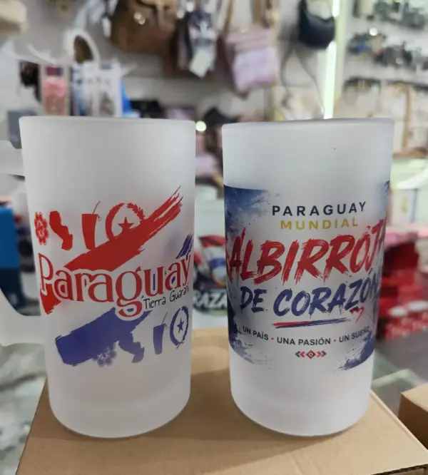 Jarra Paraguay Albirroja de Corazón