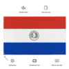 Bandera de Paraguay de Poliester