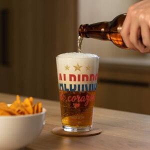 Vaso de cerveza - La Albirroja - Paraguay