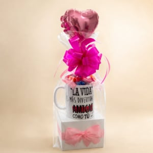 2026/06/1000843868.png Taza La Vida es Mas Divertida con Amigas Como Tu - Set Regalo