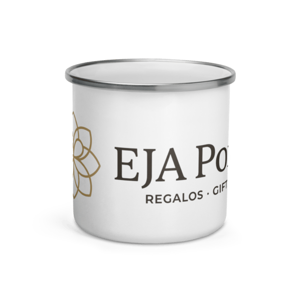 enamel-mug-white-12-oz-front-6a4c03247381e.png Taza esmaltada para café o chocolate - Personalizable