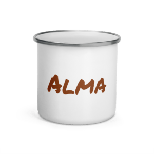 Taza esmaltada para café o chocolate - Personalizable