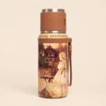 termo sweet candy marron Termo Sweet Candy Marrón — Botella Térmica con Tapa Taza