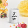 Taza blanca brillante - Personalizable