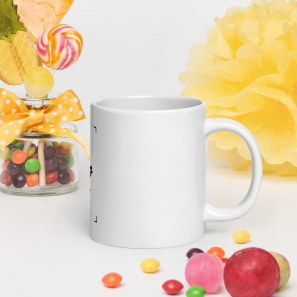 Taza blanca brillante - Personalizable