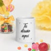 Taza blanca brillante - Personalizable