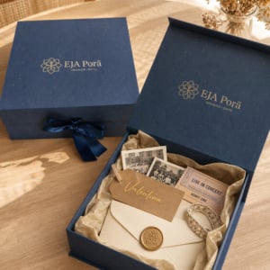 Caja de Recuerdos Personalizada con Nombre y Carta