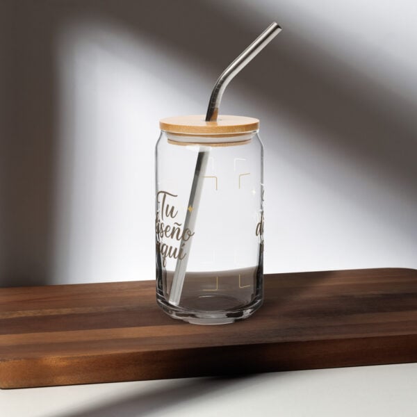 Vaso con forma de lata