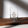 Vaso con forma de lata