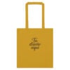 cotton-color-tote-bag-mustard-front-6a67ddf8b1a4a.jpg Bolsa de tela de algodón - Personalizable